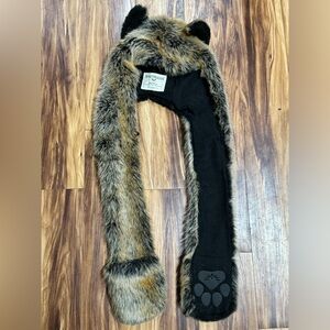 Red Wolf Spirit Hood